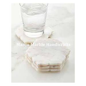 Juego de posavasos con incrustaciones de mármol de diseño de clase Premium de producto de alta calidad con nácar para decoración del hogar y el Hotel artículo de regalo - Product Image 1