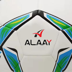 Balón de fútbol cosido a máquina de Material de PVC Alaay, 32 paneles, tamaño y peso oficial, logotipo de fútbol, balón de fútbol - Product Image 2