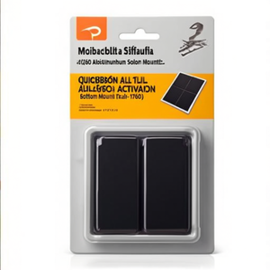 QuickBolt All Tile Roof <b>Hook</b> Bottom Mount <b>Rails</b>-17600 Aluminum Solar Mount - Product Image 2