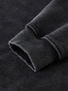 Vente en gros de sweats à capuche personnalisés de haute qualité pour hommes sweats unisexe Streetwear respirant sweats à capuche personnalisés broderie sweats à capuche pour hommes vierges - Product Image 3