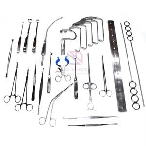 Juego de Instrumentos Quirúrgicos de Alta Calidad en Acero Inoxidable para Amígdalas y Adenoides |   Instrumentos Quirúrgicos Reutilizables de Grado Médico | - Product Image 1