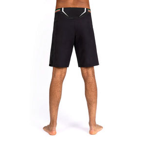 Shorts de course athlétiques écologiques pour hommes en tissu Oxford, pour la gym et l'entraînement, en polyester/coton, cargo, taille mi-haute élastique, légers, couleur unie - Product Image 4