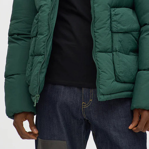 Chaqueta Acolchada con Cierre de Alta Calidad para Hombre, Colección de Invierno, Ropa Casual, Chaquetas Extra Grandes Personalizadas, Tejido Transpirable 2026 - Product Image 2