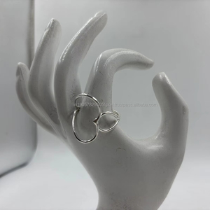 Luxury 999 Fine Silver <strong>Ring</strong> Pure Silver Jewelry for Discerning <strong>Buyers</strong>, Ethically Sourced Material - Product Image 1