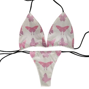 Triangle String Bikinis 2025 licou maillot de bain femmes pastèque Sexy maillots de bain femmes baigneurs bain natation maillot de bain vêtements de plage - Product Image 4