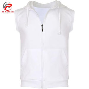 Gilet en polaire pour homme OEM, veste sans manches d'hiver, taille plus, gilets pour hommes, veste en polaire à fermeture éclair intégrale, veste sans manches chaude pour homme - Product Image 3