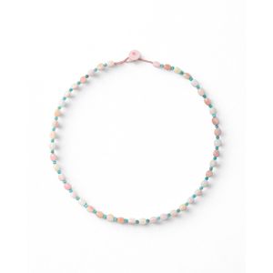 Collier vintage en turquoise naturelle avec des accents de perles d'eau douce - Product Image 1