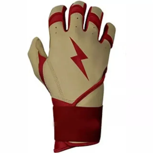 Nuevo diseño de guantes de bateo de béisbol americano para adultos para softbol
