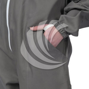 ชุดผ้าฝ้ายระบายอากาศสำหรับเลี้ยงผึ้งแบบหนาพิเศษสำหรับผู้ชายและผู้หญิง ชุดคลุมป้องกันไฟฟ้าสถิตพร้อมผ้าคลุมหน้าแบบถอดได้ - Product Image 4