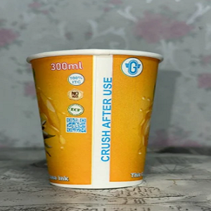 ถ้วยกระดาษแบบใช้แล้วทิ้งถ้วยชากระดาษเป็นมิตรต่อสิ่งแวดล้อมออกแบบโลโก้ได้ตามต้องการ - Product Image 3
