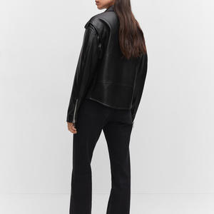 Chaqueta de Cuero para Mujer, Estilo Único, Superventas, Nuevo Diseño, Chaquetas de Cuero para Mujer Otoño Invierno, Chaqueta de Cuero Genuino para Mujer - Product Image 4