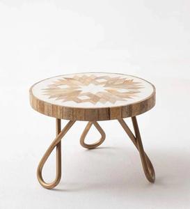 Résine avec support en métal support à gâteau nouveau Design facile à servir meilleure qualité en gros fournitures de décoration de gâteau de Star Craft Inde - Product Image 5