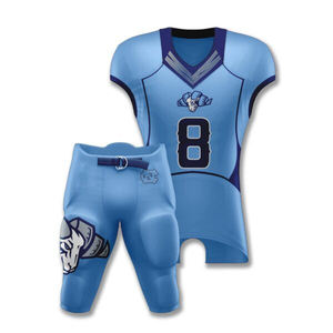 Venta al por mayor de sublimación personalizada, camiseta de fútbol americano, uniformes de fútbol americano de entrenamiento universitario juvenil de gran tamaño - Product Image 6