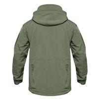Veste bomber d'hiver unisexe imperméable en softshell de haute qualité avec capuche amovible personnalisée, taille 5XL, coton, grande taille