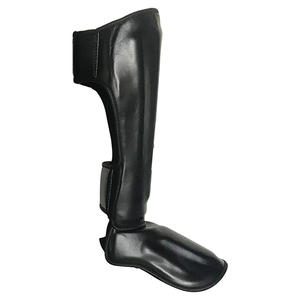 Espinilleras de Fútbol de Piel Sintética de Alta Calidad con Protección, Cómodas, Cobertura Media de Pierna, en Varios Colores - Product Image 2