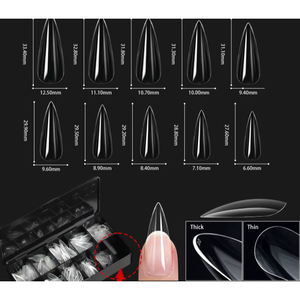 MISSCHEERING STILETTO MEDIUM FULL COVER TIPS Prodotto per Nail Art - Product Image 3