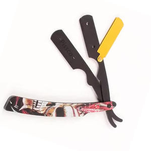 Mejor Empresa Pissco: Navaja de Afeitar Recta Plegable de Acero Inoxidable para Barbero, Cuchilla de Afeitar Plegable - Product Image 3