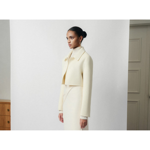 Top de punto Gerda más vendido, Tops y blusas para mujer en blanco y negro, tela ecológica, primavera 2025, ropa para mujer, etiquetado privado - Product Image 1