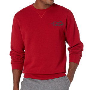 Logo privé broderie personnalisée logo impression sur mesure pull-over sweat à capuche meilleure qualité fournisseur hommes sweat - Product Image 1