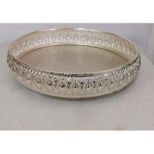 Vajilla Cuencos para servir Diseño Acabado a mano Plato para servir y tazón Comida Diseño áspero Decoración interior Material sólido - Product Image 4