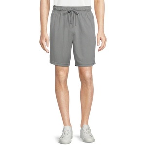 2025 été Collection haute qualité 100% coton hommes basique short ample lourd lavé Style décontracté pour porter motif solide - Product Image 1