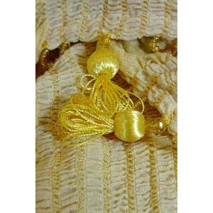 Châle en soie Odemis 100% tissé à la main, luxe, 75x200cm, style ethnique froissé, écharpe turque pour femme - Product Image 5