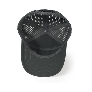 Gorra de Golf OEM ODM con Visera Curva Estructurada, Logotipo Bordado, Impermeable, 6 Paneles, Corte Láser Perforado, Gorra Deportiva con Cierre a Presión para Correr - Product Image 4