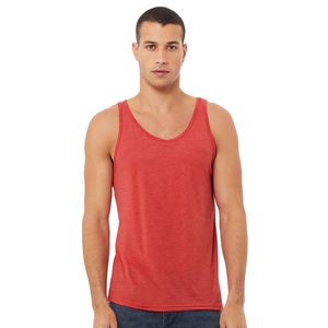 Camisetas sin mangas unisex de algodón peinado y hilado en anillo Airlume Diseña tu propia marca Stringer Gym Singlet Camisetas sin mangas con estampado personalizado - Product Image 6