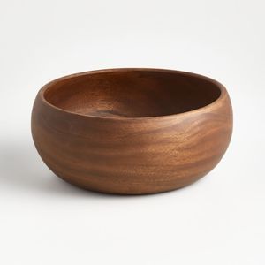 ชามไม้ใช้สำหรับสลัดและเสิร์ฟอาหารทำด้วยมือที่กำหนดเองชามไม้ใหม่สำหรับชามเครื่องครัว - Product Image 6
