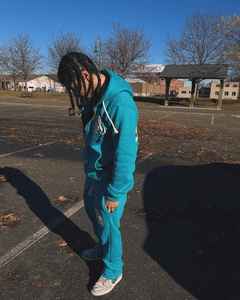 Qualité supérieure meilleure vente hiver décontracté écologique hommes survêtements 100% coton couleur unie respirant confortable - Product Image 3