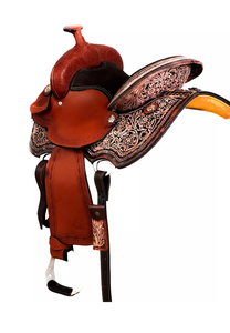 ชุดอานม้าหนังแท้คุณภาพพรีเมี่ยมเหมาะอย่างยิ่งสำหรับการแข่งแบบตะวันตกแบบมีความอดทนแบบอังกฤษสำหรับการขี่ม้า - Product Image 2