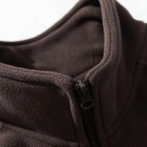Streetwear athlétique décontracté pour hommes, sweat-shirt en molleton à demi-fermeture éclair, pull chaud à manches longues avec logo personnalisé, sweat à capuche au design solide, vente en gros - Product Image 3