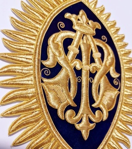 Badges de fil de lingot brodés à la main personnalisés porte-badge de poche Premium-Badges de lingots personnalisés Premium des fabricants - Product Image 2