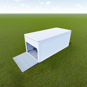 गोदाम पूर्वनिर्मित फोल्डेबल गेराज स्टील फ्रेम मॉड्यूलर छोटे कंटेनर हाउस कार्पोर्ट गैराज - Product Image 2