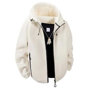 100% sudaderas con capucha de algodón para hombre, estilo informal de invierno, patrón sólido, impresión Digital frontal, servicio OEM disponible, teñido liso - Product Image 5