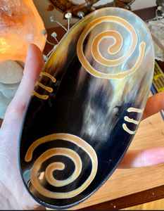 Cuenco de cuerno de buey hecho a mano de lujo para uso doméstico y en restaurantes - Product Image 3