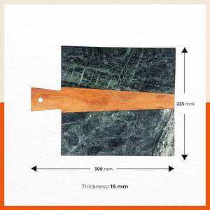 Trusted Manufacturer <b>Marble</b> Chopping <b>Board</b> Designed For Sophisticated Kitchens With Bold Color Offering Strong Cutting Support - Product Image 3
