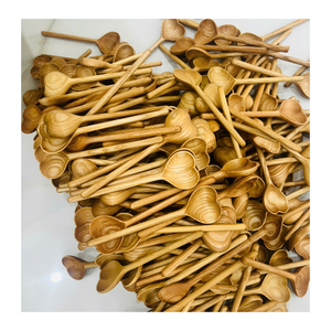 Wooden <b>Spoon</b> Set for Home Kitchen Cooking Supplied by Vietnam Exporter 99 <b>Gold</b> Data Wooden <b>Spoon</b> - Product Image 5