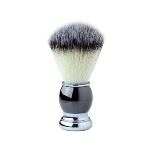 High Quality Soft 22MM Black Synthetic Shaving Brush Classical Wet Shaving Shaving Brush For Gentleman