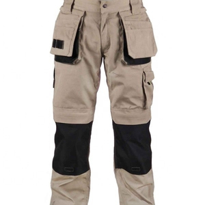 Pantalones Cargo de Trabajo, Pantalones Cargo de Algodón para Senderismo al Aire Libre, Ropa de Calle Informal, Pantalones Cargo Rectos con Múltiples Bolsillos, Pantalones para Hombre Lavados - Product Image 3