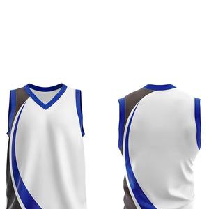Maillot de basket-ball unisexe de qualité supérieure, respirant, anti-transpiration, antibactérien, taille plus, entièrement personnalisé, nouvelle mode - Product Image 4