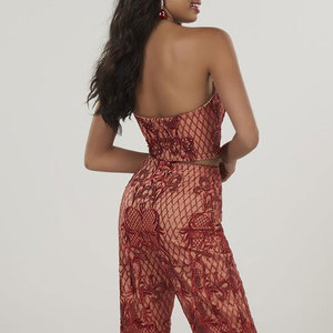 Mono de 2 piezas sin mangas de tamaño ajustable para mujer en alta calidad/nuevo diseño ropa de mujer conjuntos de monos para correr - Product Image 4