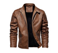 Blousons en cuir véritable teint uni pour hommes, imperméables et légers, style urbain, avec logo personnalisé, service OEM, haute qualité