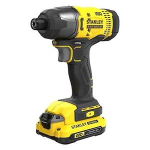Atornillador de Impacto Inalámbrico Stanley V20 FATMAX SFMCD800C2K de 18 V con 2 Baterías de 1.5 Ah - Product Image 2