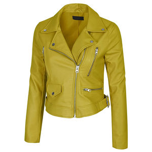 Dernière mode, veste en cuir sexy pour femme, style décontracté, veste en cuir de luxe pour femme - Product Image 3