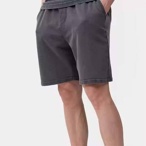 Vente en gros de t-shirts avec logo personnalisé grande taille pour hommes ensembles de t-shirts sans manches de gymnastique d'été ensemble 2 pièces de t-shirts courts ensembles de fitness - Product Image 2