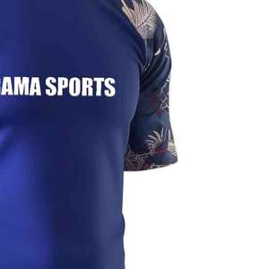 Rashguard pour adultes en polyester 220g, entièrement imprimé par sublimation, manches longues, écologique, vente en gros OEM, vêtements de sport pour hommes, MMA - Product Image 6