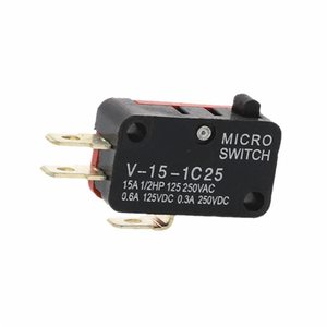 Microinterruptor de acción rápida de 15A, de plástico - Product Image 1