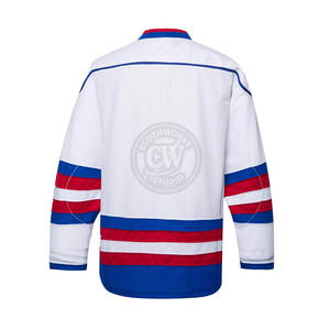 Maillot de hockey sur glace imprimé respirant, best-seller, 100% polyester, personnalisable, prix bas, fabriqué au Pakistan - Product Image 2