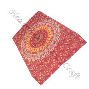 Tapiz de Mandala de algodón con impresión Digital colorida, tapiz de pared hecho a medida - Product Image 4